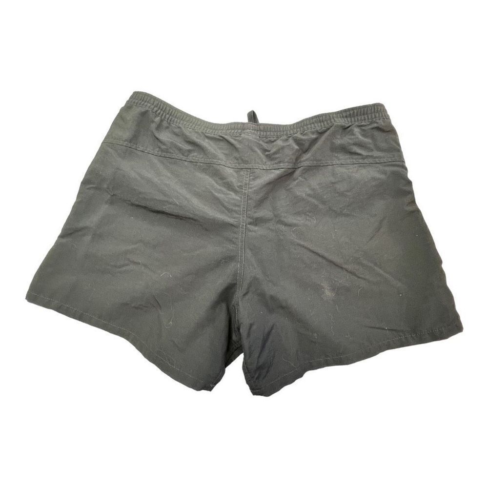 Patagonia Women's High Waisted Stretch Drawstring Athletic Shorts Black Large